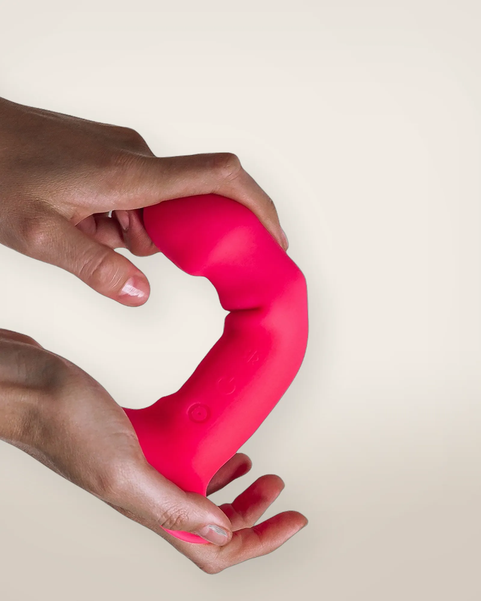 Adrien Lastic Dual Density Cushioned Core Vibrating Suction Cup Silicone Dildo 6.5 Inch, view 3