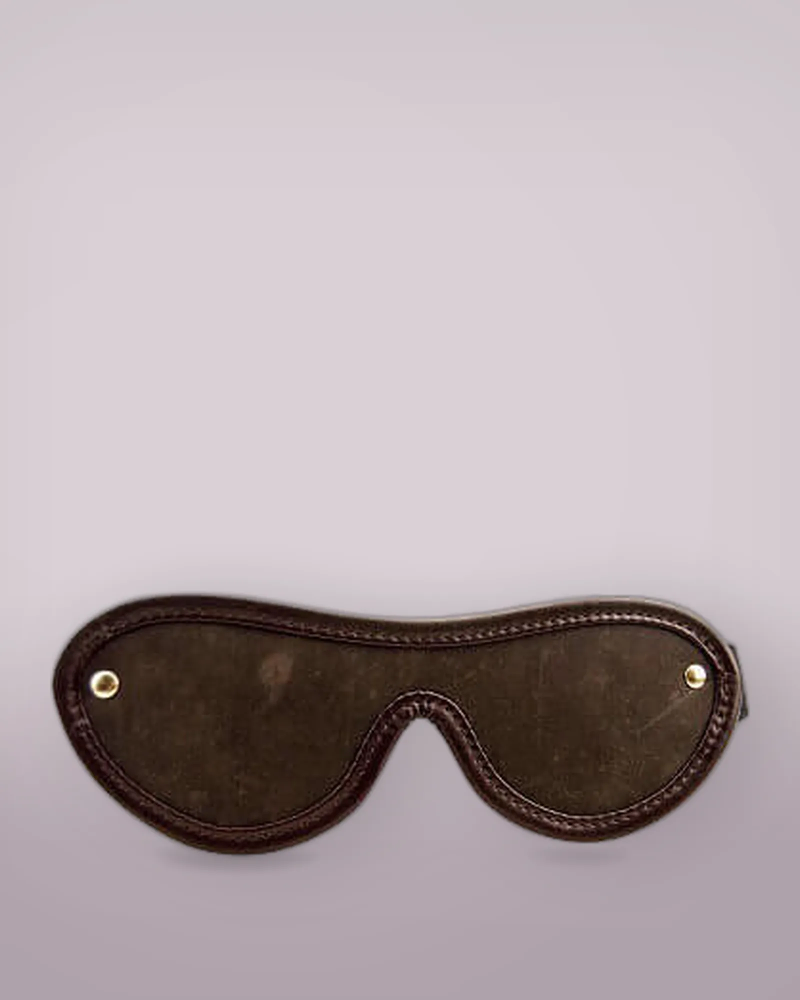BOUND Nubuck Leather Blindfold
