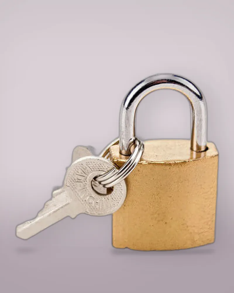 BOUND Padlock and Key