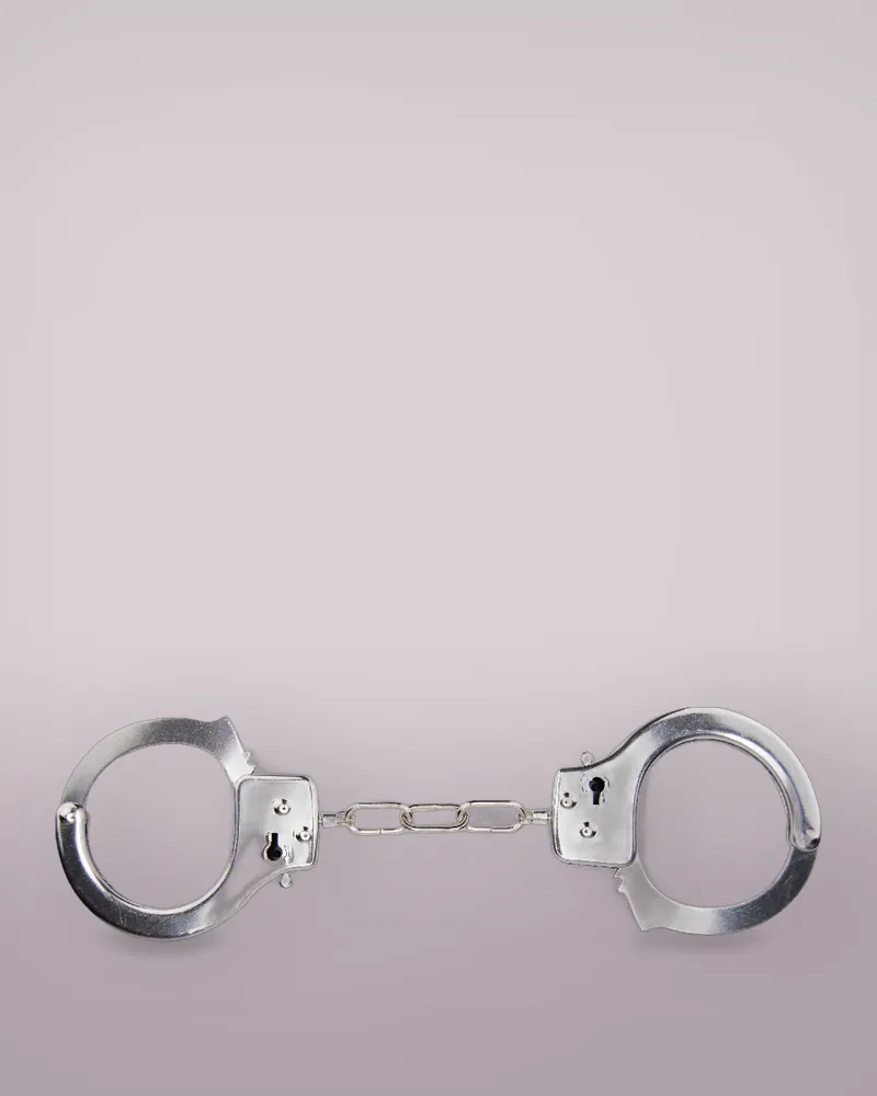 Bound to Play. Heavy Duty Metal Handcuffs