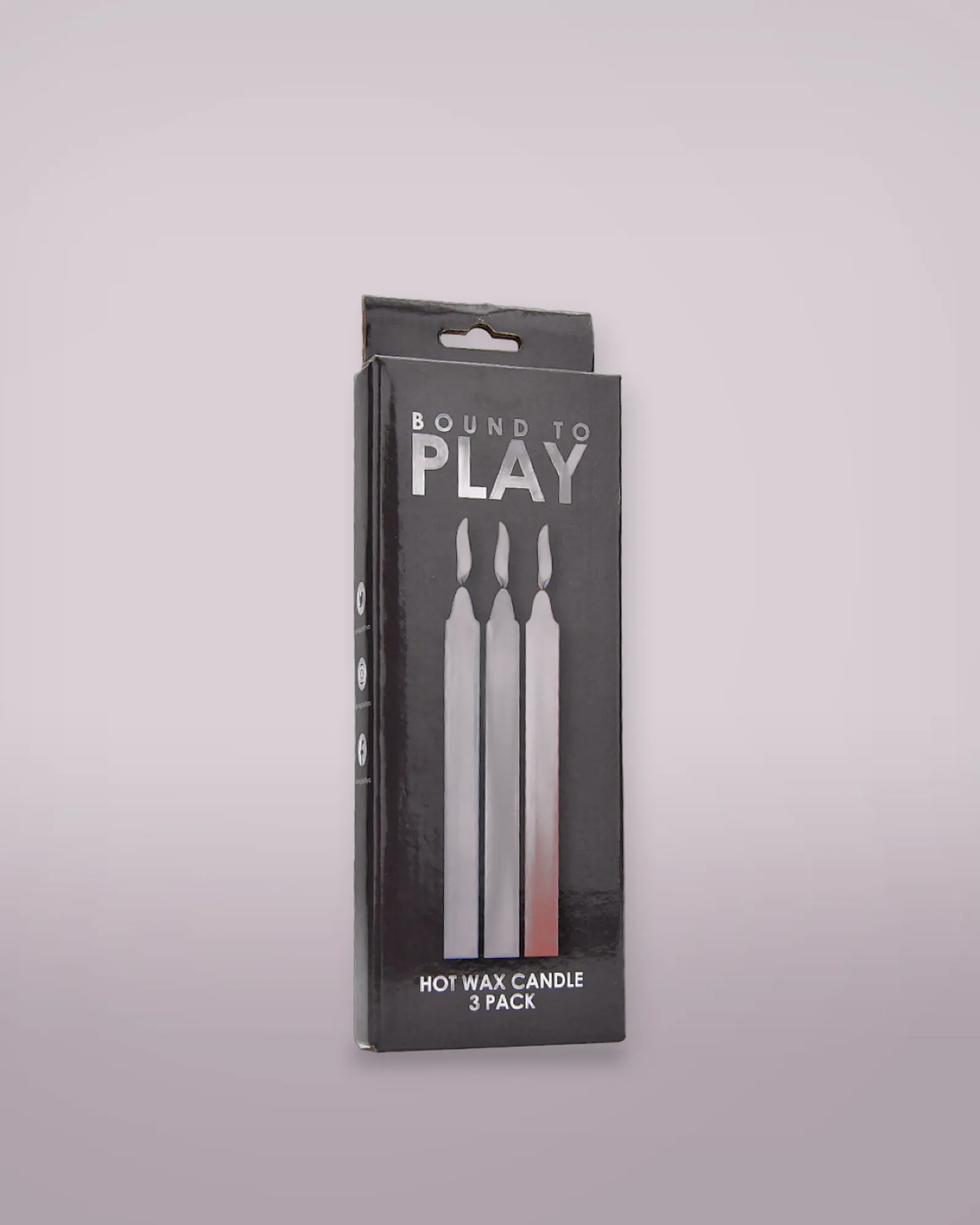 Bound to Play. Hot Wax Candles (3 Pack), view 4