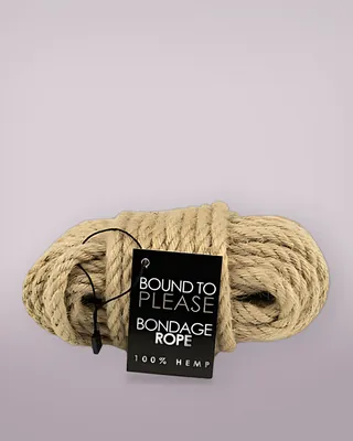 Bound to Please Bondage Rope Hemp, view 2