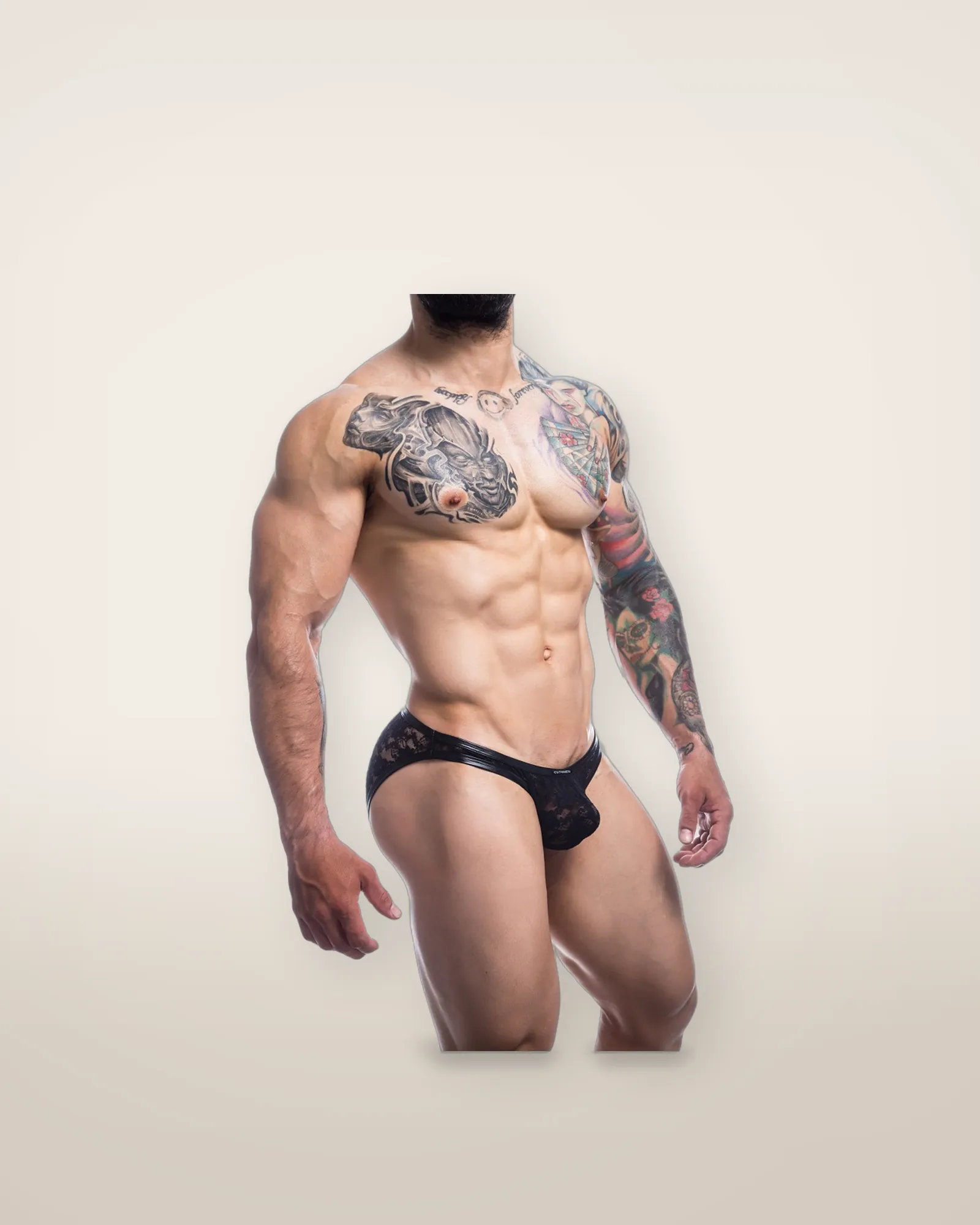 C4M L4CE Bikini Bulge Black, view 2