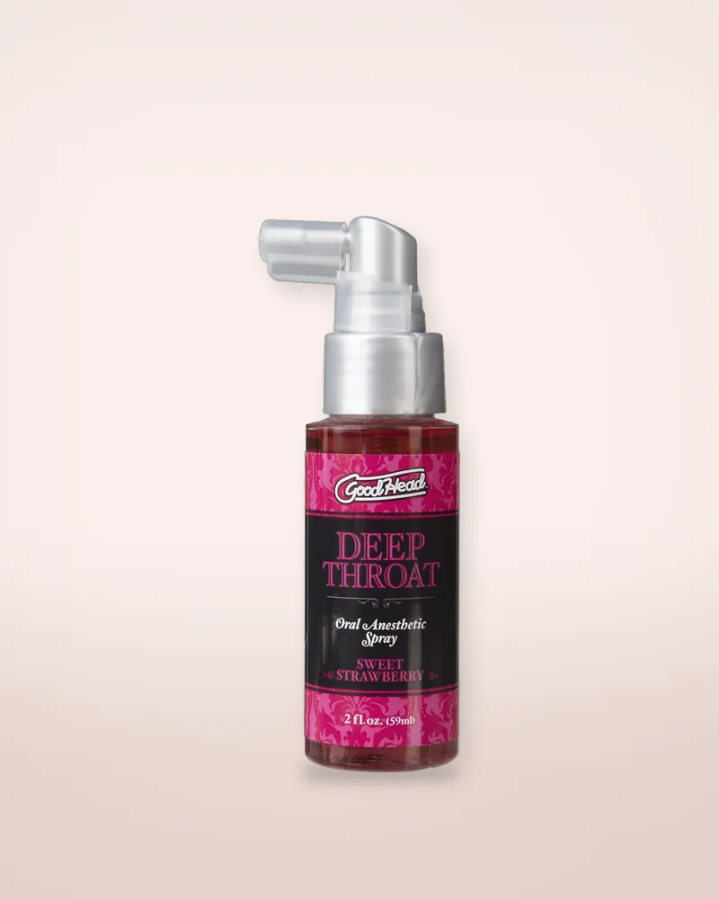 Doc Johnson Good Head Deep Throat Spray Sweet Strawberry