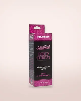Doc Johnson Good Head Deep Throat Spray Sweet Strawberry, view 2