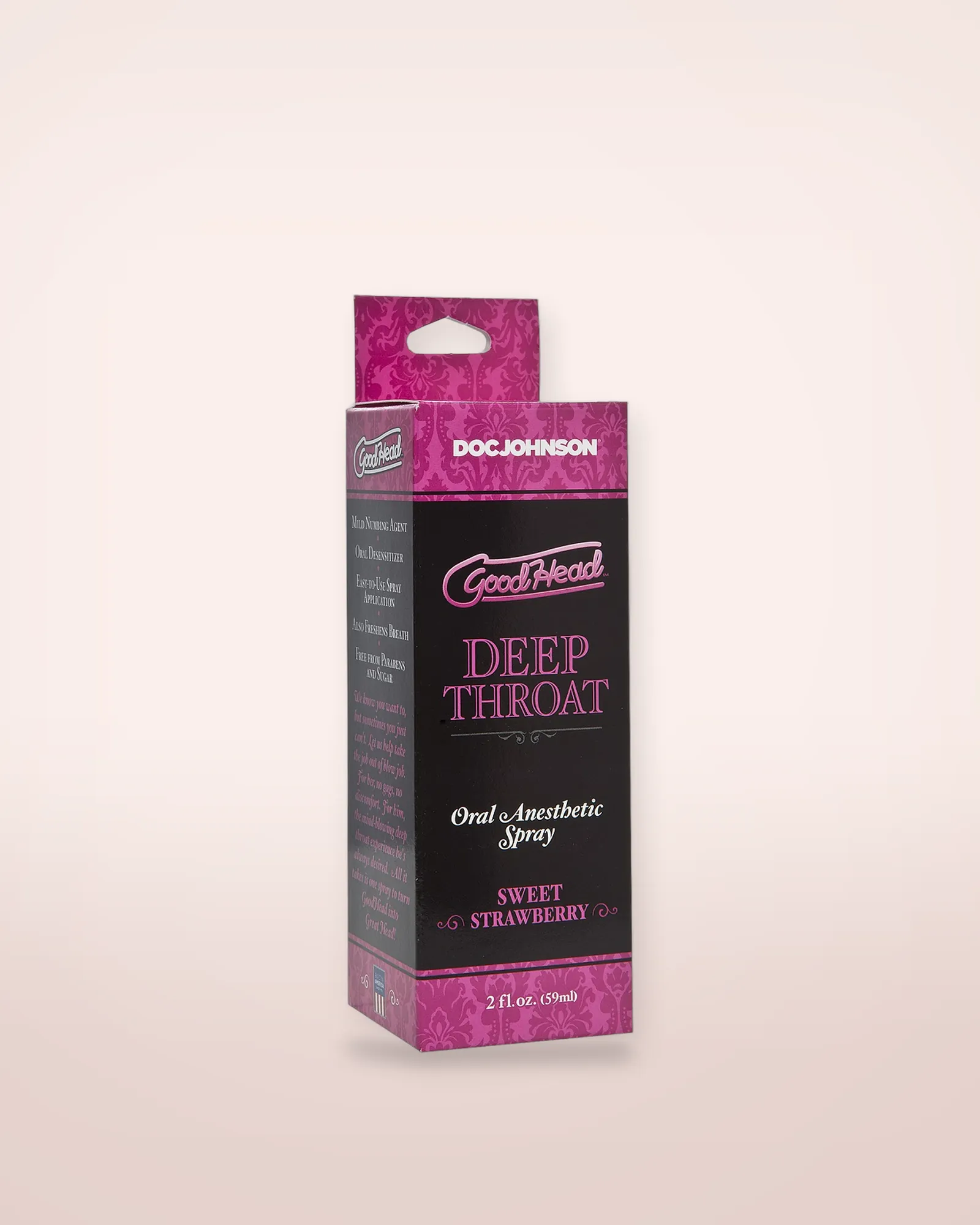 Doc Johnson Good Head Deep Throat Spray Sweet Strawberry, view 2