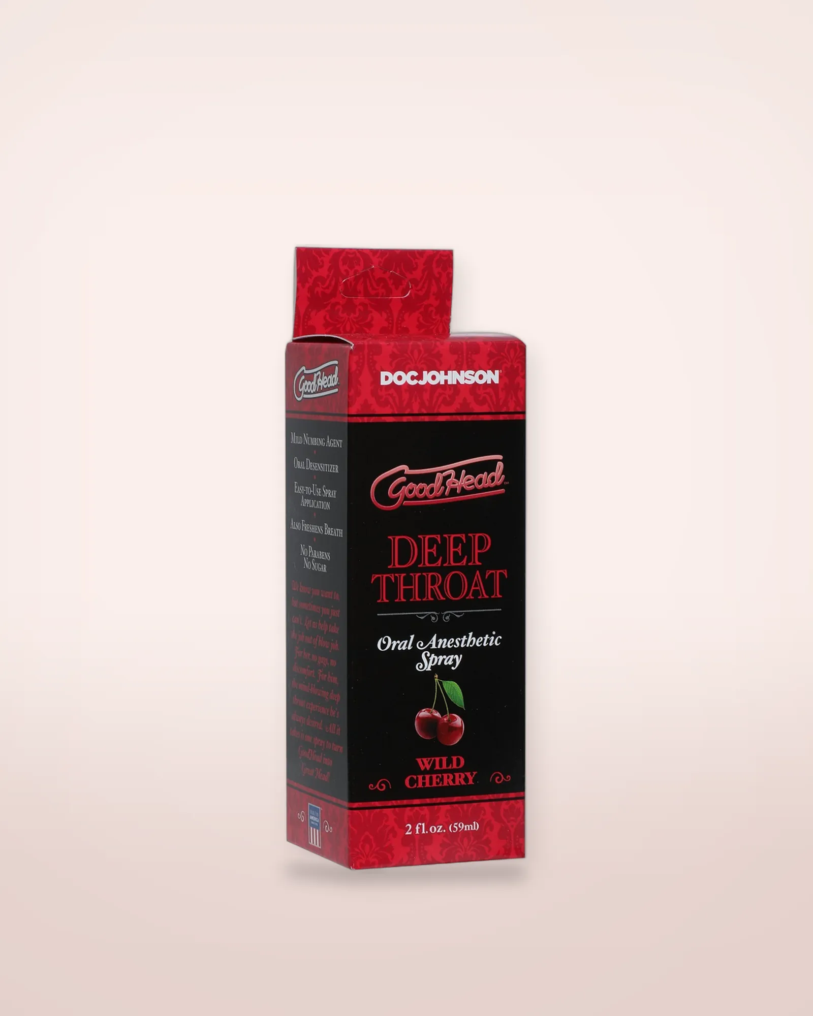 Doc Johnson Good Head Deep Throat Spray Wild Cherry, view 2