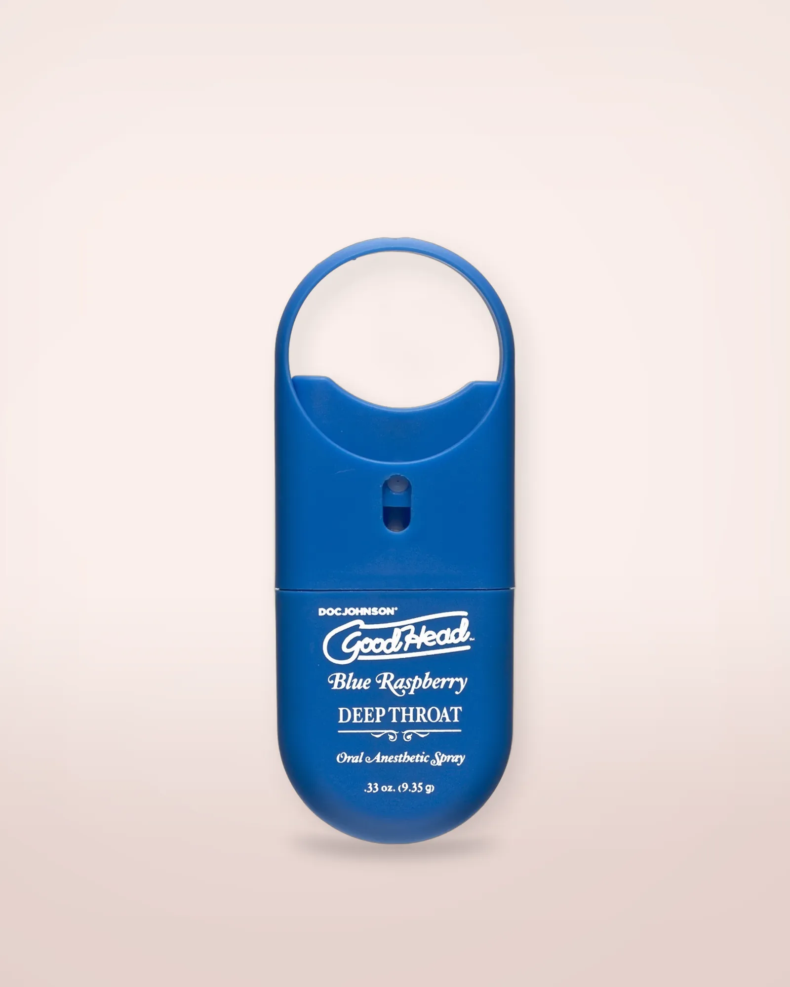 Doc Johnson GoodHead To-Go-Deep Throat Spray - Blue Raspberry, view 2