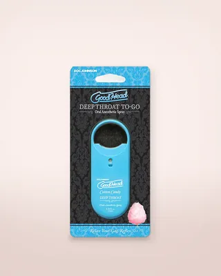 Doc Johnson GoodHead To-Go-Deep Throat Spray - Cotton Candy, view 2
