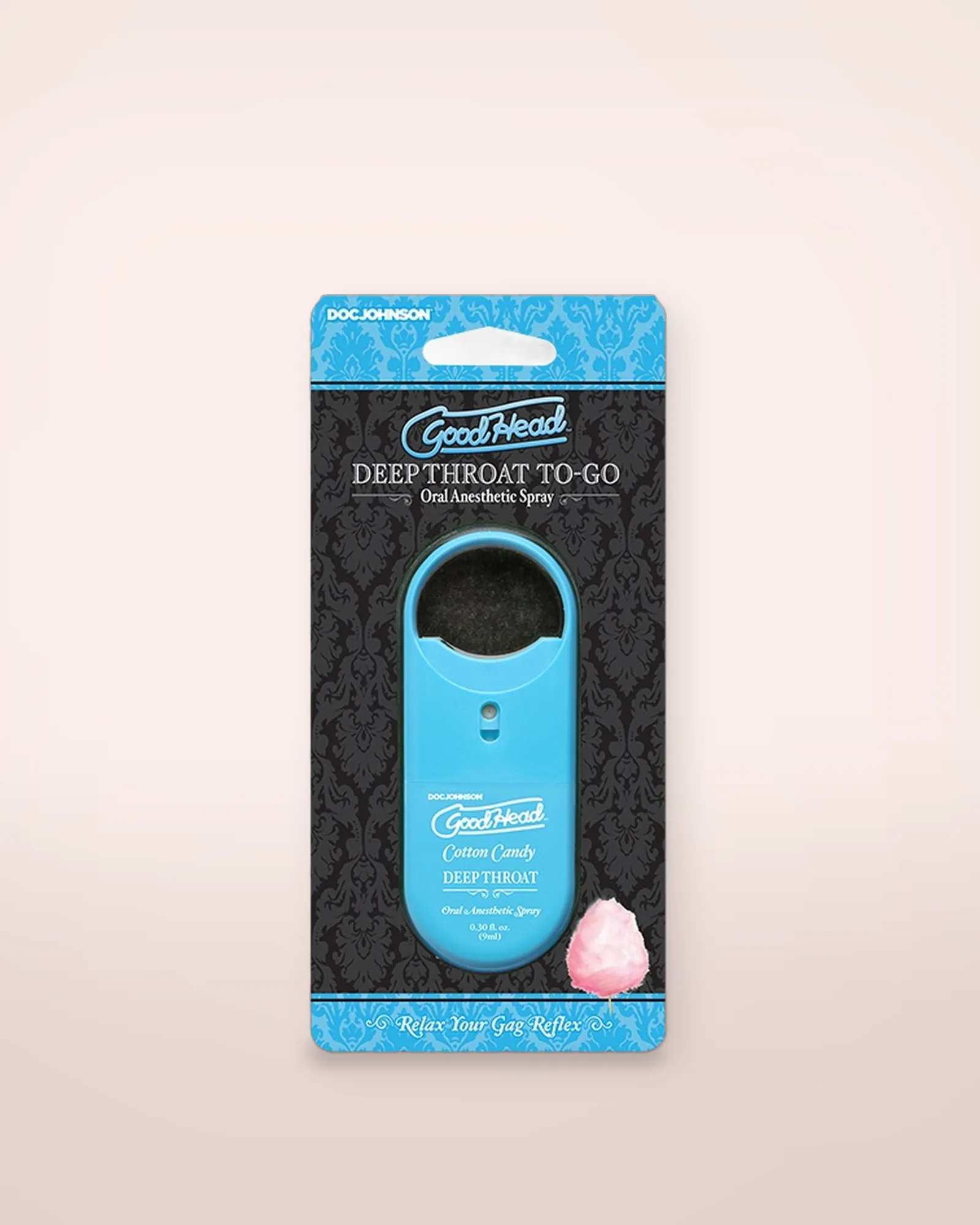 Doc Johnson GoodHead To-Go-Deep Throat Spray - Cotton Candy, view 2