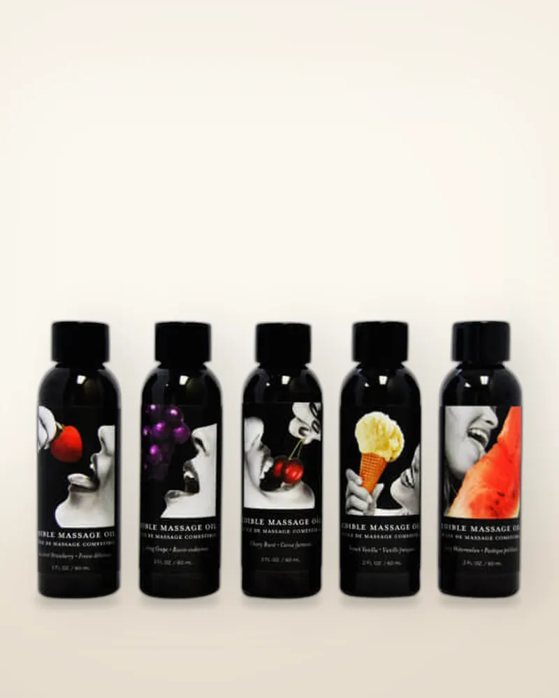 Earthly Body Edible Massage Oil 2oz - Vanilla