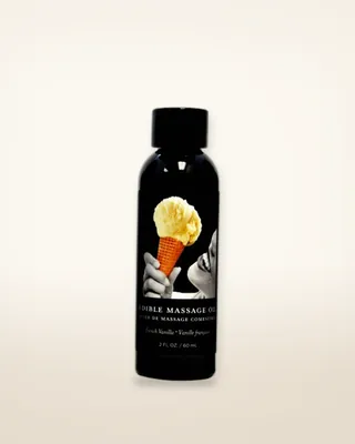 Earthly Body Edible Massage Oil 2oz - Vanilla, view 3