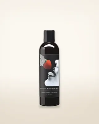 Earthly Body Edible Massage Oil - Cherry, view 3