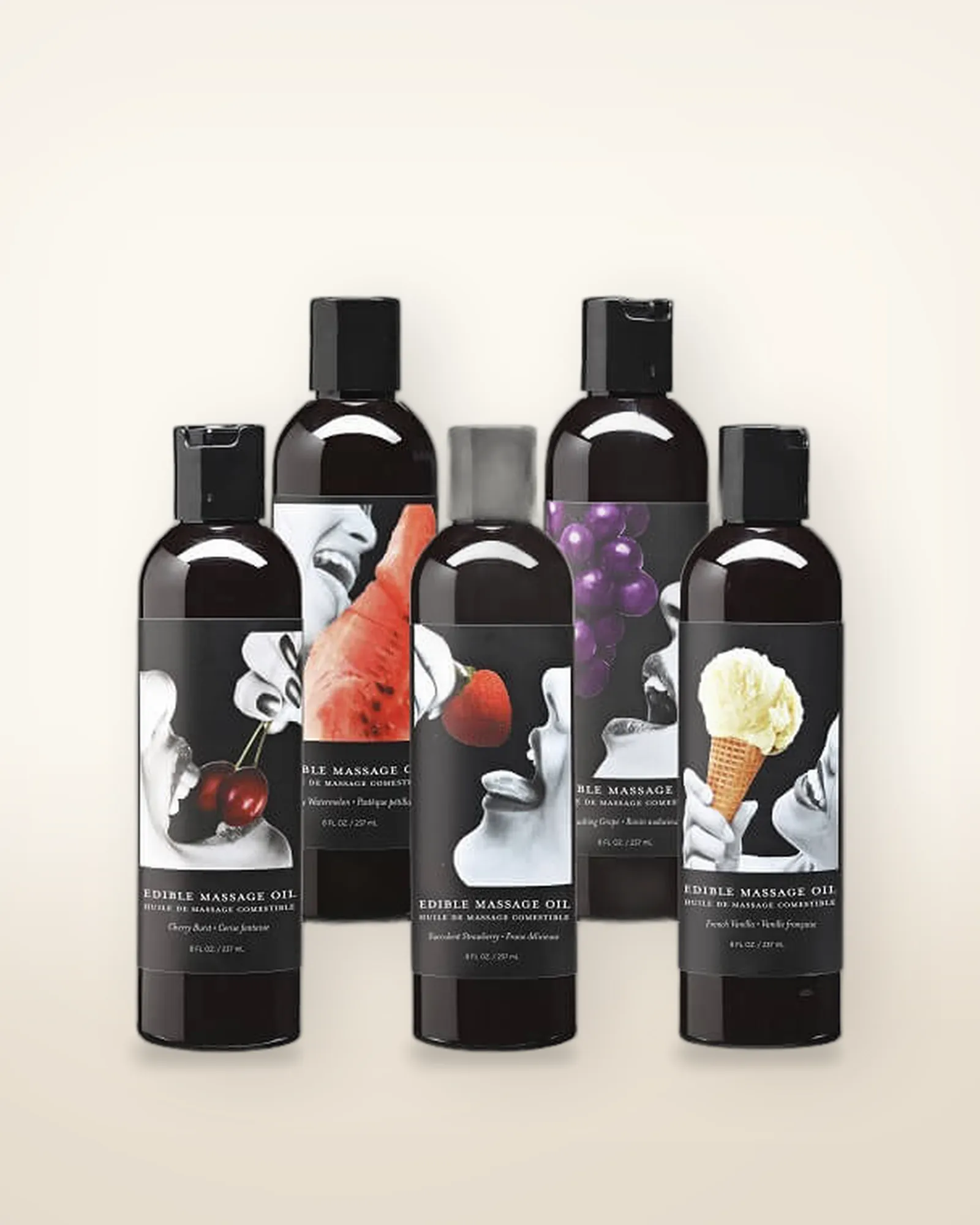 Earthly Body Edible Massage Oil - Cherry, view 4