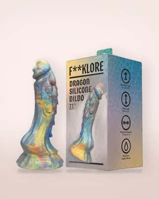 F**kLore Dragon Silicone Dildo, view 4