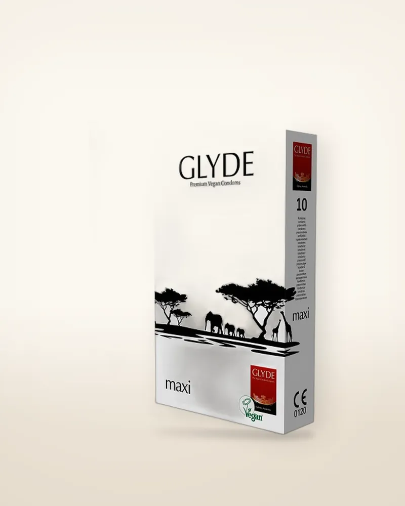 Glyde Ultra Maxi Vegan Condoms