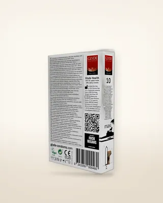 Glyde Ultra Maxi Vegan Condoms, view 3