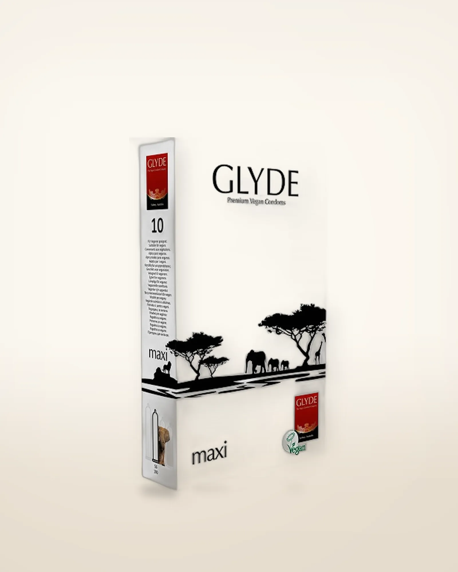 Glyde Ultra Maxi Vegan Condoms, view 2