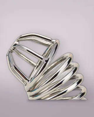 Impound Spiral Male Chastity Device, view 4