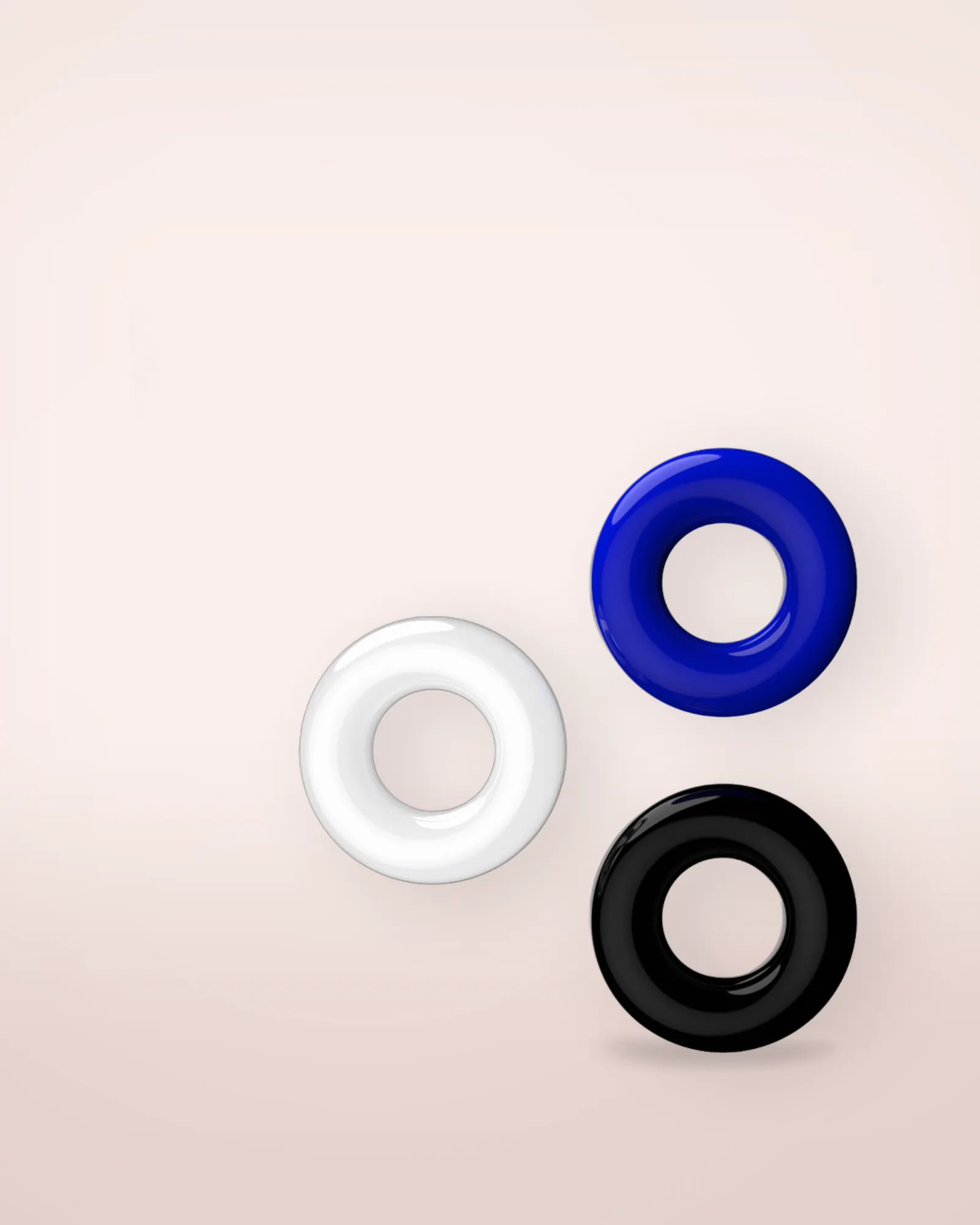 JoyRings Doughnut Cock Rings (3 Pack)