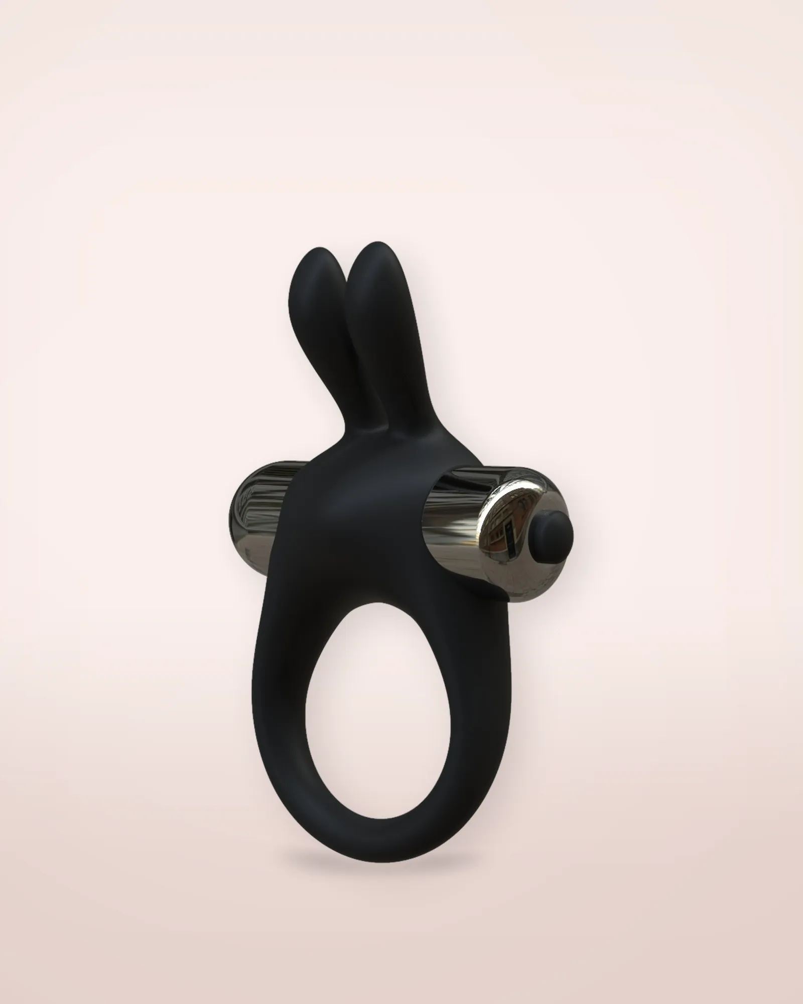 JoyRings Silicone Rabbit Vibrating Cock Ring, view 2