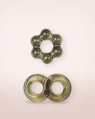JoyRings Stamina Cock Ring Set (2 Pack), view 1