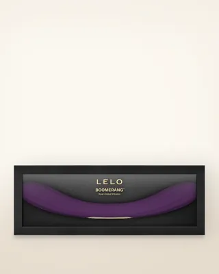 LELO Boomerang Dual Ended Vibrator Purple, view 3