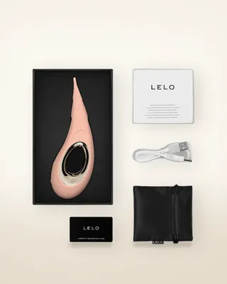 LELO Dot Cruise Clitoral Vibrator Peach Please, view 2