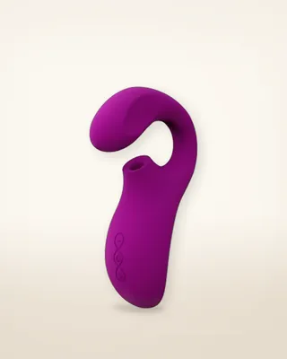 LELO Enigma Dual Stimulation Sonic Massager Deep Rose, view 2
