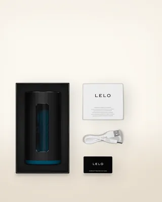 LELO F1S V3 AI Interactive Male Masturbator Blue, view 3