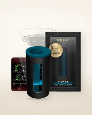 LELO F1S V3 AI Interactive Male Masturbator Blue, view 4