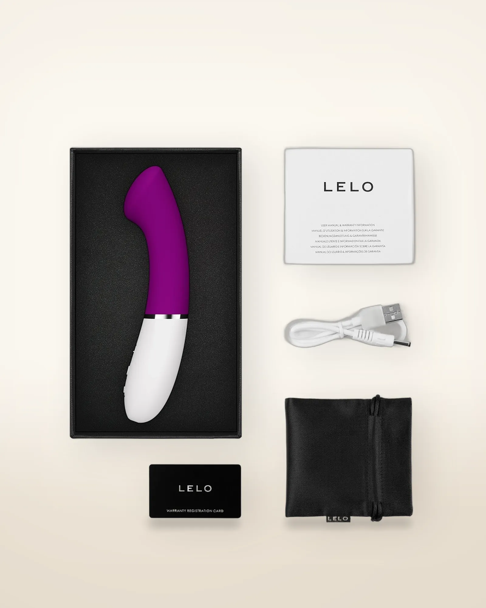 LELO Gigi 3 App Controlled G-Spot Vibrator Deep Rose, view 3