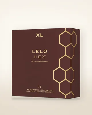 LELO HEX Condoms Respect XL 36 pack, view 2