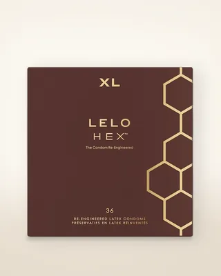 LELO HEX Condoms Respect XL 36 pack, view 3
