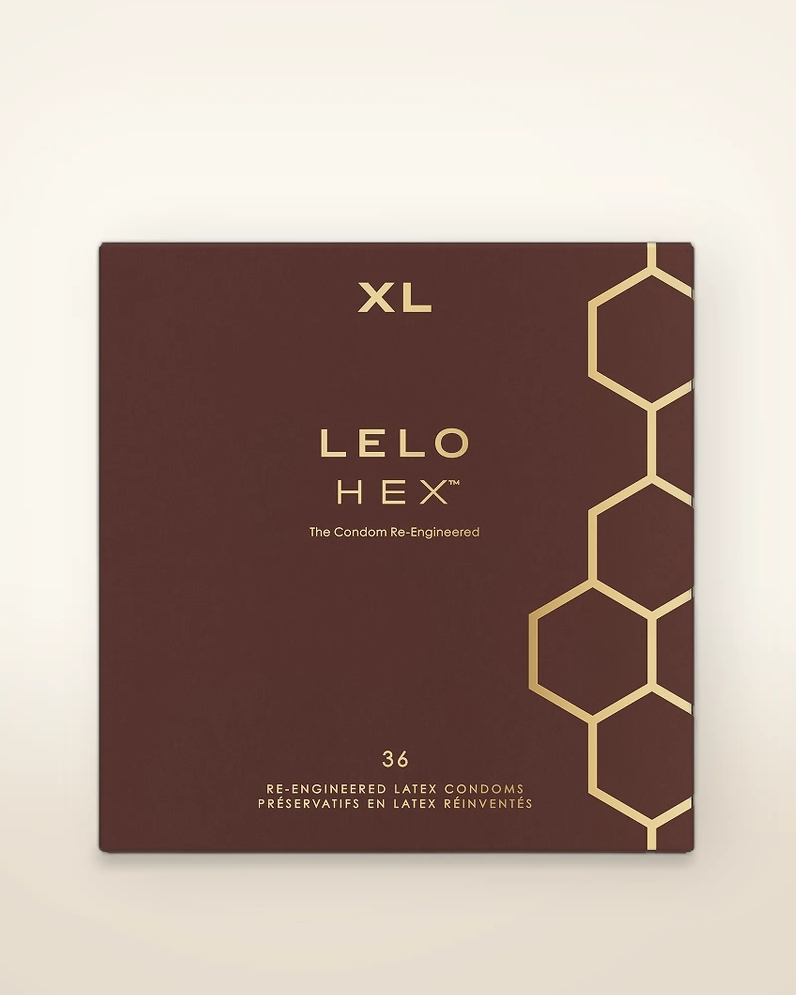 LELO HEX Condoms Respect XL 36 pack, view 3