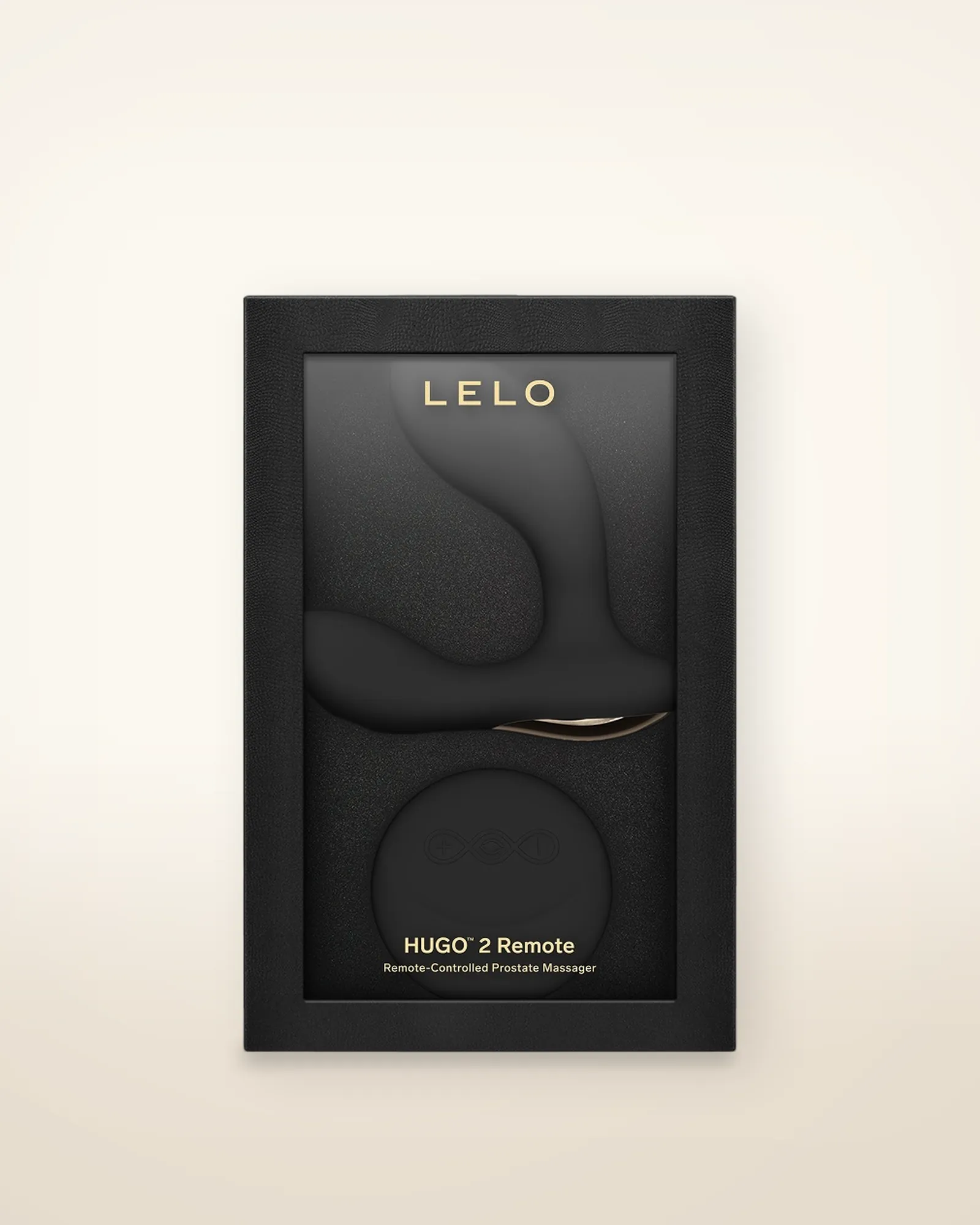 LELO Hugo 2 Remote Controlled Prostate Massager Black, view 3
