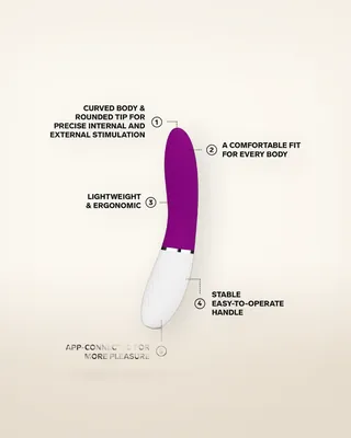 LELO LIV 3 App Controlled G-Spot Vibrator Deep Rose, view 3
