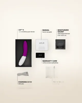 LELO LIV 3 App Controlled G-Spot Vibrator Deep Rose, view 4