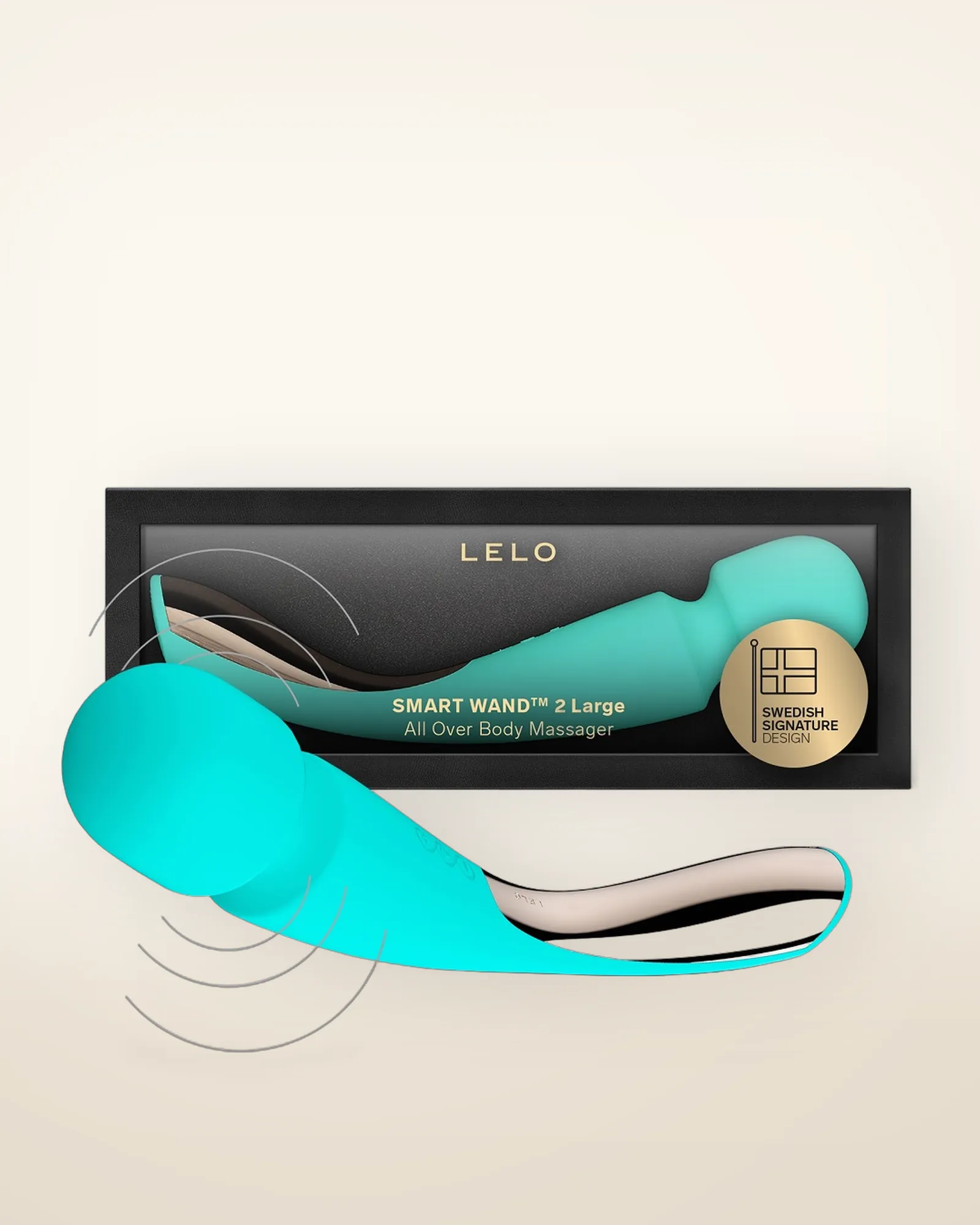 LELO Smart Wand 2 Large Aqua, view 4