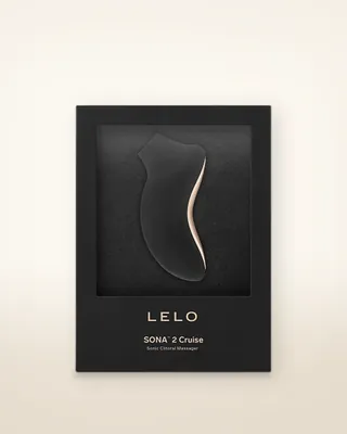 LELO SONA 2 Cruise Clitoral Massager Black, view 3