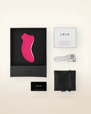 LELO SONA 2 Cruise Clitoral Massager Cerise, view 3