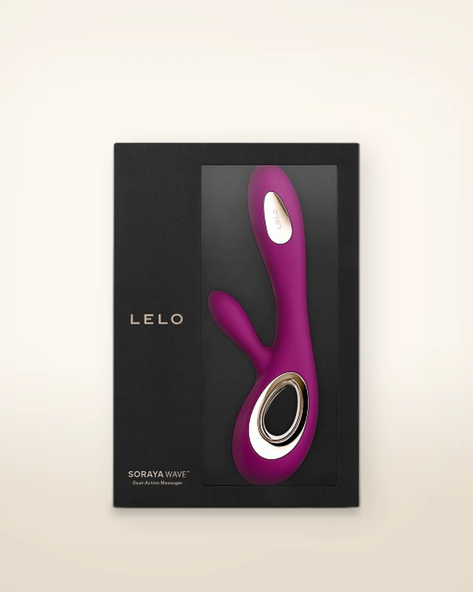 Lelo Soraya Wave Dual Action Vibrator Deep Rose, view 4