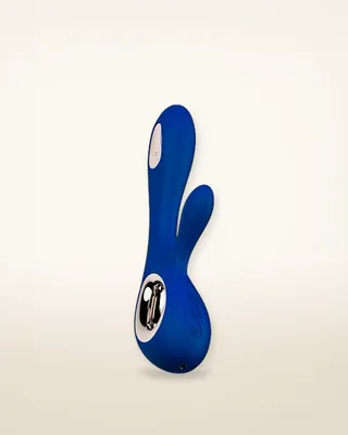 Lelo Soraya Wave Dual Action Vibrator Midnight Blue, view 3
