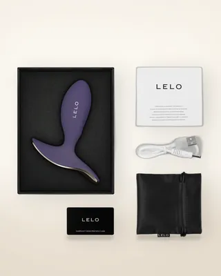 LELO Surfer 2 Unisex Anal Vibrating Plug Cyber Purple, view 3
