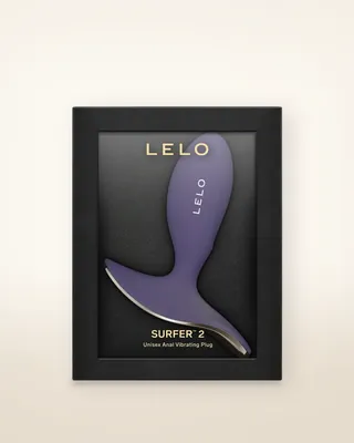 LELO Surfer 2 Unisex Anal Vibrating Plug Cyber Purple, view 4
