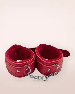 Loving Joy Beginner's Bondage Kit Red (8 Piece), view 3