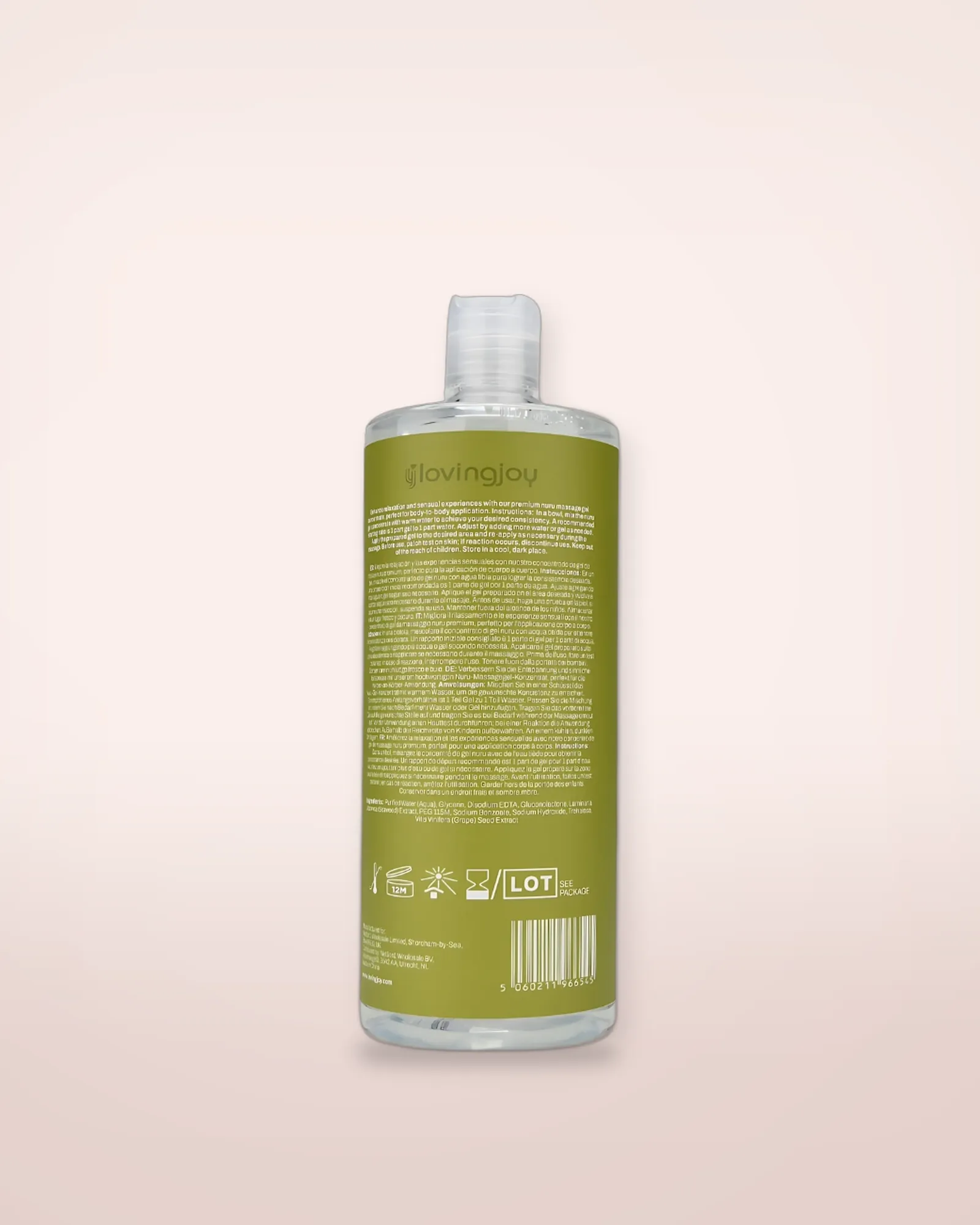 Loving Joy Nuru Massage Gel 1L, view 4