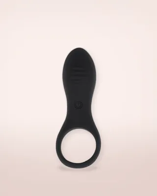 Loving Joy Rechargeable Silicone Vibrating Cock Ring, view 2