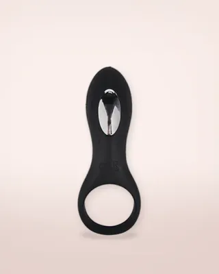 Loving Joy Rechargeable Silicone Vibrating Cock Ring, view 3