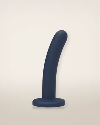 Mina Bliss Curved Silicone Dildo 6 Inch, view 1